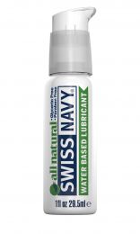 Swiss Navy All Natural Lubricant 1 fluid ounce