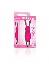 The 9's Silicone Bunny Bullet Pink