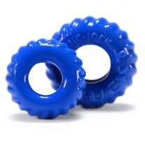 Truckt 2 Piece Cock Ring Set Police Blue
