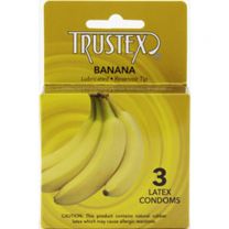 Trustex: Banana Condom 3pk