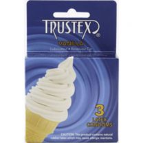 Trustex: Vanilla Condom 3pk