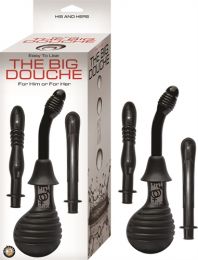 Unisex Big Douche Enema Vaginal Anal Colon Cleansing System With 3 Attachments