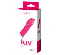 Vedo Luv Plus Rechargeable 10x Vibe In Foxy Pink