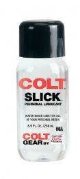 Water Based Personal Lubricant Lube Body Glide Colt Slick 8.9 Fl Oz Bottle Colt