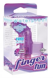 Waterproof Finger Fun Clit Vibrator Sex Toy Vibe Adam & Eve
