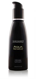 Wicked Aqua Sensitive Sensual Care Hypoallergenic Super Slippery Lubricant 120ml