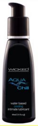 Wicked Sensual Care 2 Oz Aqua Chill Lotions And Lubricants