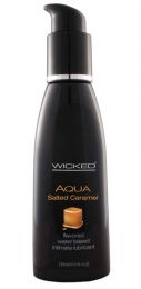 Wicked Sensual Care 4 Oz Aqua Salted Caramel Lotions And Lubricants